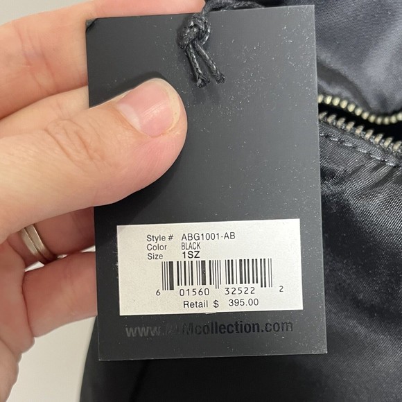 NWT ATM Anthony Thomas Melillo Medium Tote Backpack Foldable Convertible Black - Picture 7 of 11